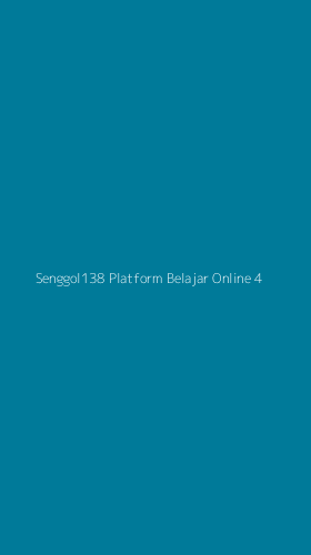Tampilan Antarmuka Aplikasi Senggol138 Platform Belajar Online - 4
