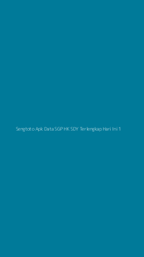 Tampilan Antarmuka Aplikasi Sengtoto Apk Data Sgp Hk Sdy Terlengkap Hari Ini - 1