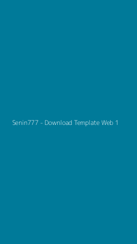 Tampilan Antarmuka Aplikasi Senin777 - Download Template Web - 1
