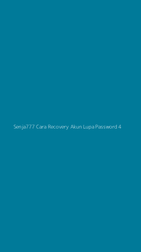 Tampilan Antarmuka Aplikasi Senja777 Cara Recovery Akun Lupa Password - 4