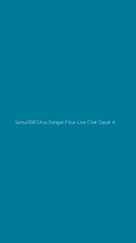 Tampilan Antarmuka Aplikasi Sensa168 Situs Dengan Fitur Live Chat Cepat - 4