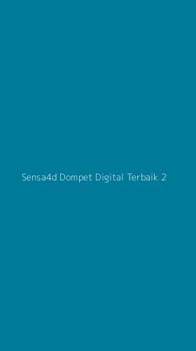 Tampilan Antarmuka Aplikasi Sensa4d Dompet Digital Terbaik - 2