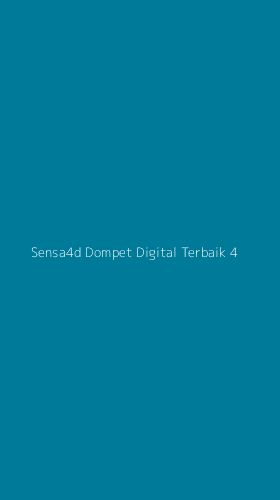 Tampilan Antarmuka Aplikasi Sensa4d Dompet Digital Terbaik - 4