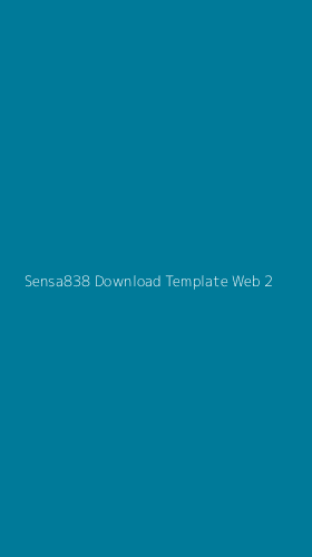 Tampilan Antarmuka Aplikasi Sensa838 Download Template Web - 2