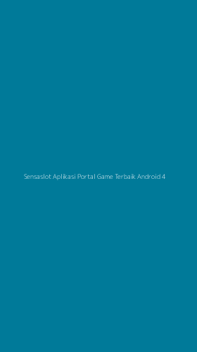 Tampilan Antarmuka Aplikasi Sensaslot Aplikasi Portal Game Terbaik Android - 4