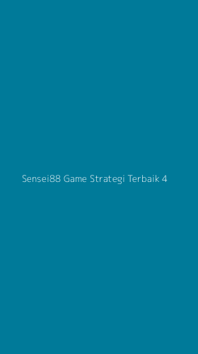 Tampilan Antarmuka Aplikasi Sensei88 Game Strategi Terbaik - 4