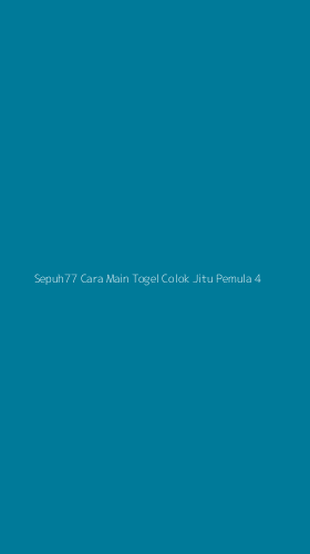 Tampilan Antarmuka Aplikasi Sepuh77 Cara Main Togel Colok Jitu Pemula - 4