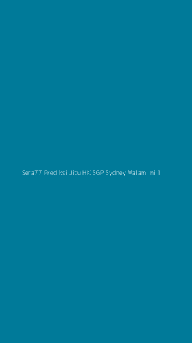 Tampilan Antarmuka Aplikasi Sera77 Prediksi Jitu Hk Sgp Sydney Malam Ini - 1