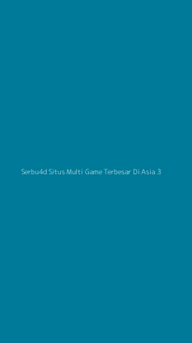 Tampilan Antarmuka Aplikasi Serbu4d Situs Multi Game Terbesar Di Asia - 3