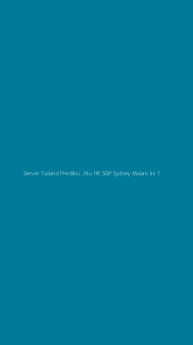 Tampilan Antarmuka Aplikasi Server Tailand Prediksi Jitu Hk Sgp Sydney Malam Ini - 1