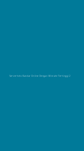 Tampilan Antarmuka Aplikasi Servertoto Bandar Online Dengan Winrate Tertinggi - 2