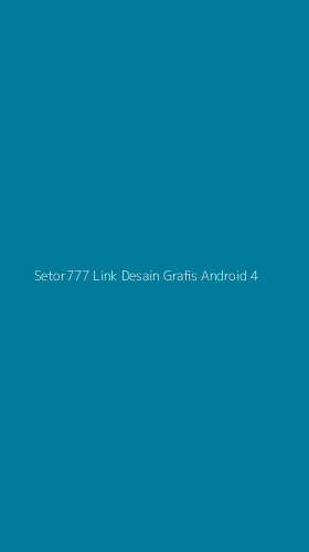 Tampilan Antarmuka Aplikasi Setor777 Link Desain Grafis Android - 4