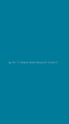 Tampilan Antarmuka Aplikasi Sgc Win 77 Aplikasi Mobile Responsif Terbaik - 3