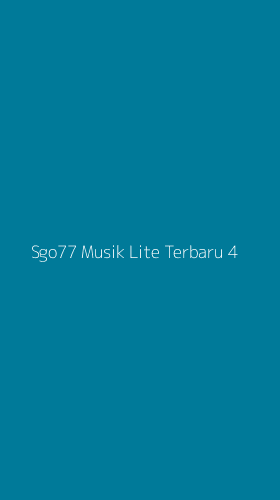 Tampilan Antarmuka Aplikasi Sgo77 Musik Lite Terbaru - 4