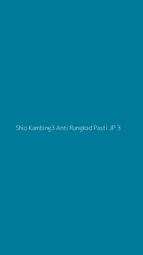Tampilan Antarmuka Aplikasi Shio Kambing3 Anti Rungkad Pasti Jp - 3
