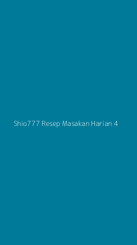 Tampilan Antarmuka Aplikasi Shio777 Resep Masakan Harian - 4