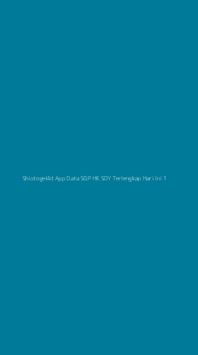 Tampilan Antarmuka Aplikasi Shiotogel4d App Data Sgp Hk Sdy Terlengkap Hari Ini - 1