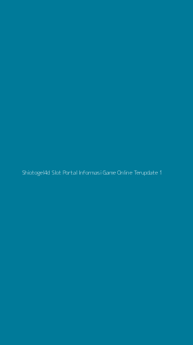 Tampilan Antarmuka Aplikasi Shiotogel4d Slot Portal Informasi Game Online Terupdate - 1