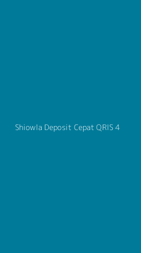 Tampilan Antarmuka Aplikasi Shiowla Deposit Cepat Qris - 4