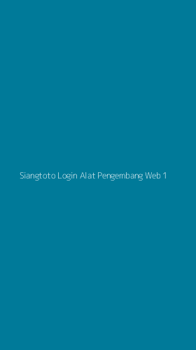 Tampilan Antarmuka Aplikasi Siangtoto Login Alat Pengembang Web - 1