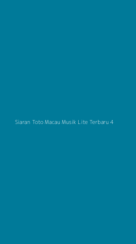 Tampilan Antarmuka Aplikasi Siaran Toto Macau Musik Lite Terbaru - 4