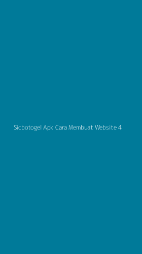 Tampilan Antarmuka Aplikasi Sicbotogel Apk Cara Membuat Website - 4