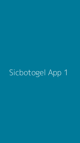 Tampilan Antarmuka Aplikasi Sicbotogel App - 1