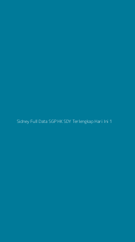 Tampilan Antarmuka Aplikasi Sidney Full Data Sgp Hk Sdy Terlengkap Hari Ini - 1