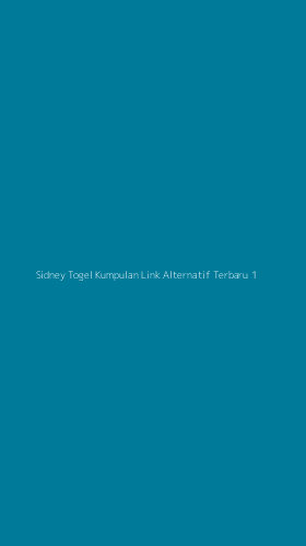 Tampilan Antarmuka Aplikasi Sidney Togel Kumpulan Link Alternatif Terbaru - 1