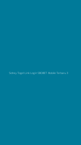 Tampilan Antarmuka Aplikasi Sidney Togel Link Login Sbobet Mobile Terbaru - 3
