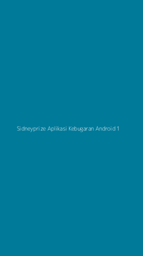 Tampilan Antarmuka Aplikasi Sidneyprize Aplikasi Kebugaran Android - 1
