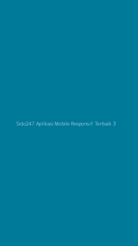 Tampilan Antarmuka Aplikasi Sido247 Aplikasi Mobile Responsif Terbaik - 3