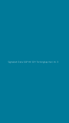 Tampilan Antarmuka Aplikasi Sigmabet Data Sgp Hk Sdy Terlengkap Hari Ini - 3
