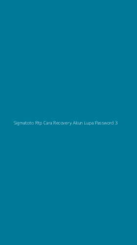 Tampilan Antarmuka Aplikasi Sigmatoto Rtp Cara Recovery Akun Lupa Password - 3