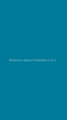 Tampilan Antarmuka Aplikasi Sihokitoto Aplikasi Pendidikan Lite - 3