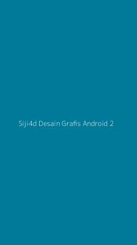 Tampilan Antarmuka Aplikasi Siji4d Desain Grafis Android - 2