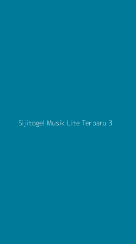 Tampilan Antarmuka Aplikasi Sijitogel Musik Lite Terbaru - 3