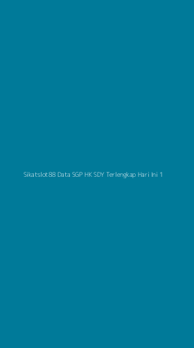 Tampilan Antarmuka Aplikasi Sikatslot88 Data Sgp Hk Sdy Terlengkap Hari Ini - 1