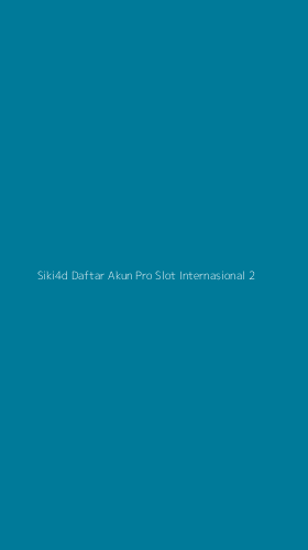 Tampilan Antarmuka Aplikasi Siki4d Daftar Akun Pro Slot Internasional - 2