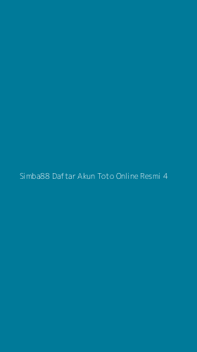 Tampilan Antarmuka Aplikasi Simba88 Daftar Akun Toto Online Resmi - 4