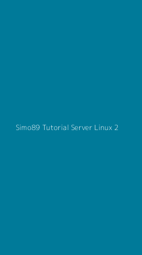 Tampilan Antarmuka Aplikasi Simo89 Tutorial Server Linux - 2