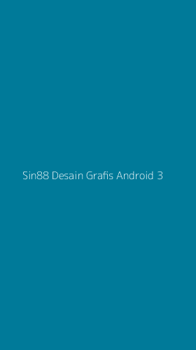 Tampilan Antarmuka Aplikasi Sin88 Desain Grafis Android - 3