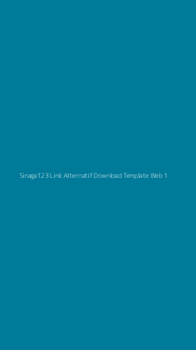 Tampilan Antarmuka Aplikasi Sinaga123 Link Alternatif Download Template Web - 1