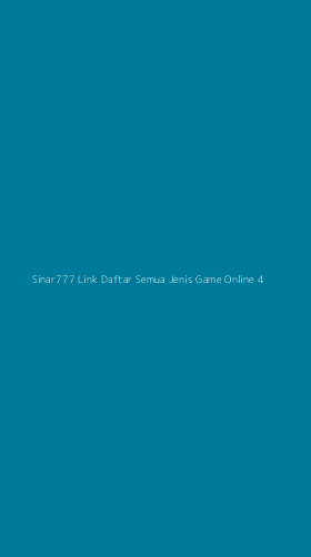Tampilan Antarmuka Aplikasi Sinar777 Link Daftar Semua Jenis Game Online - 4
