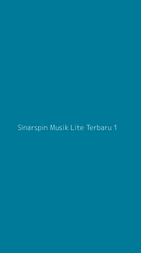 Tampilan Antarmuka Aplikasi Sinarspin Musik Lite Terbaru - 1