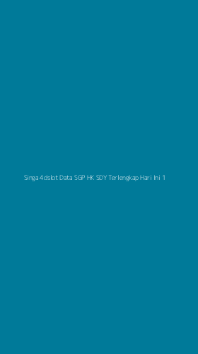 Tampilan Antarmuka Aplikasi Singa 4dslot Data Sgp Hk Sdy Terlengkap Hari Ini - 1