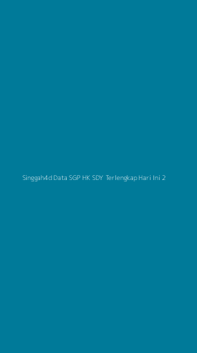 Tampilan Antarmuka Aplikasi Singgah4d Data Sgp Hk Sdy Terlengkap Hari Ini - 2
