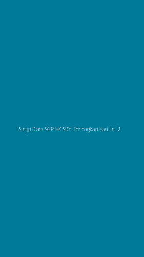 Tampilan Antarmuka Aplikasi Sinijp Data Sgp Hk Sdy Terlengkap Hari Ini - 2