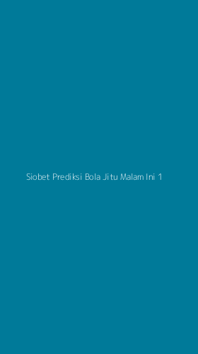 Tampilan Antarmuka Aplikasi Siobet Prediksi Bola Jitu Malam Ini - 1