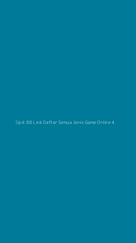 Tampilan Antarmuka Aplikasi Sipit 88 Link Daftar Semua Jenis Game Online - 4